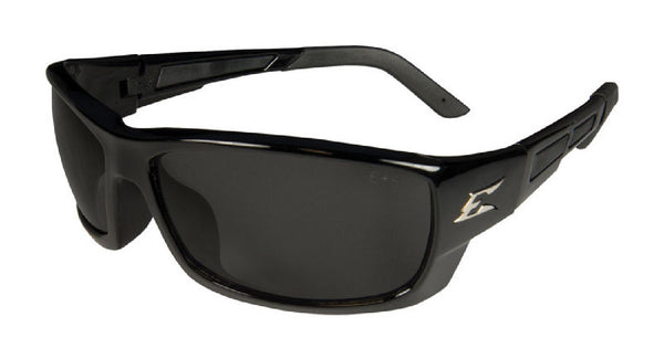 Edge Eyewear PM116 Brazeau Slim Fit Safety Glasses, Black