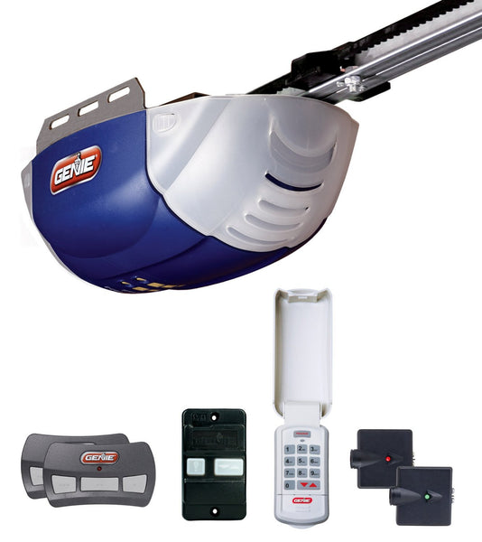 Genie 37000R/38957S Chain Drive Garage Door Opener, 12 Horsepower