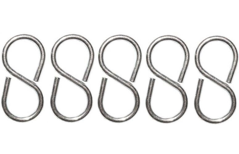 Prosource LR-374-PS S-Hooks, Closed - Steel, 2-1/8"