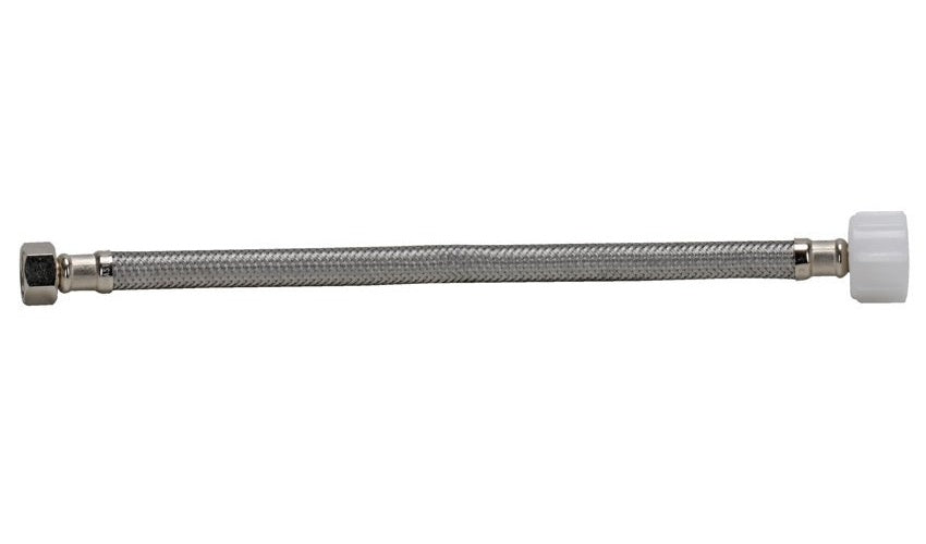Fluidmaster B3T09 Stainless Steel Toilet Connector, 1/2" x 7/8" x 9"