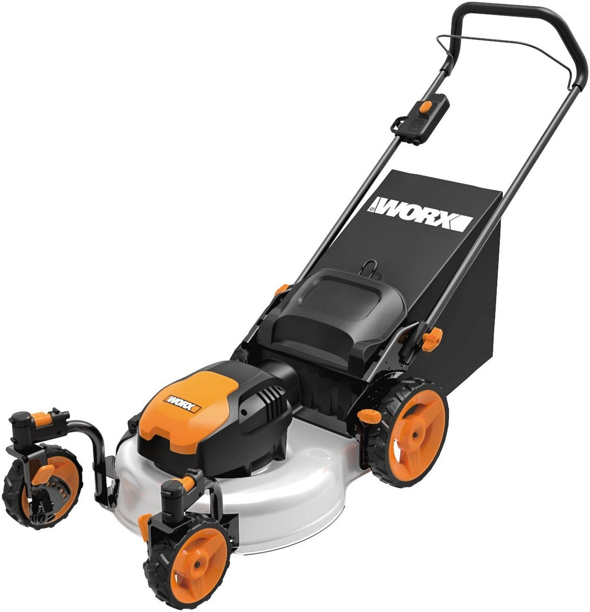 Worx WG719 Electric Lawn Mower, 19", 13 Amp