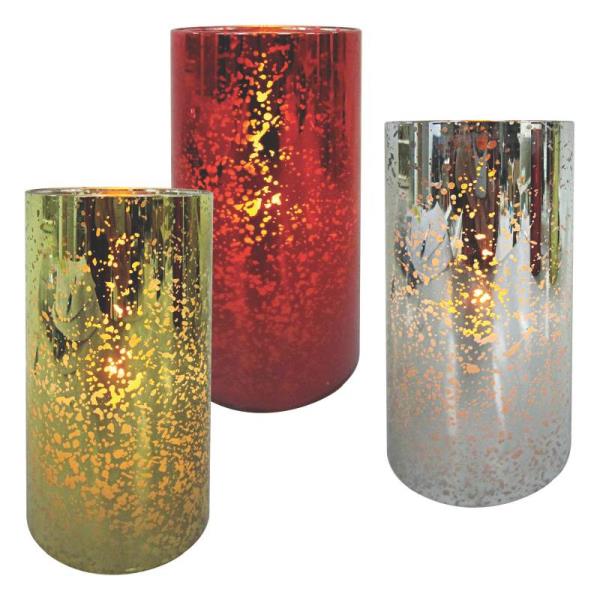 Holiday Basix E03406 LED Candle Tealight, Glass