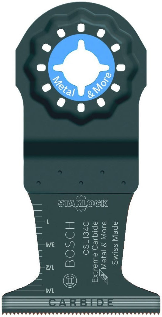 Bosch OSL134C Starlock Carbide Plunge Cut Blade, 1-3/4"
