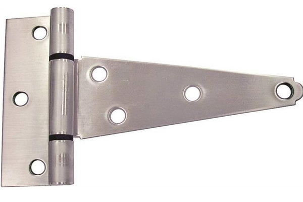 Prosource HTH-S05-C1PS Extra Heavy-Duty T-Hinge, 5", Stainless Steel