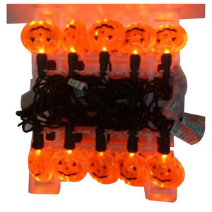 Santas Forest 19468 Halloween Pumpkin Light Set, 20 Count