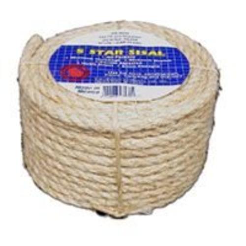 Tw Evans Cordage 22-400 Sisal Rope, 3/8" X 732&#039;