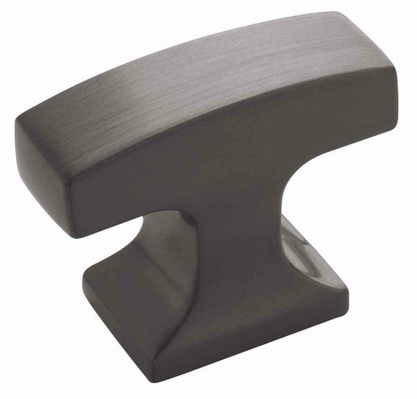 Amerock BP53717GPH Westerly Cabinet T-Knob, 1-3/8", Graphite