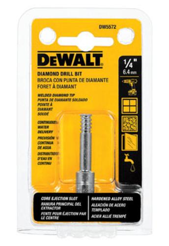 DeWalt DW5572 Diamond Drill Bit 1/4"
