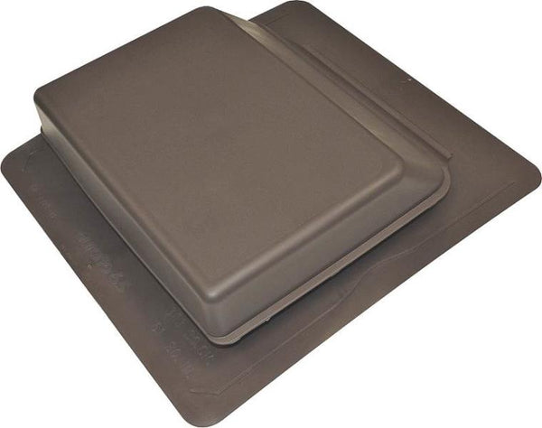 Duraflo 6065BR Slantback Roof Vent, Brown