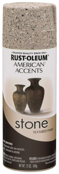 American Accents 7995830 Stone Creations Spray Paint, 12 Oz, Pebble