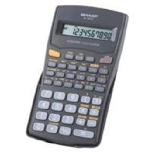 Sharp EL501WBBK Scientific Calculator, 10 Digit