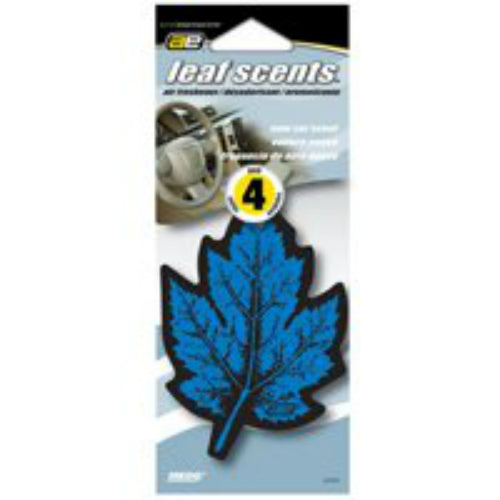 Auto Expressions 5074750 Leaf Scent Air Freshener, New Car
