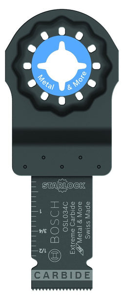 Bosch OSL034C Carbide Plunge Cut Blade, 3/4"