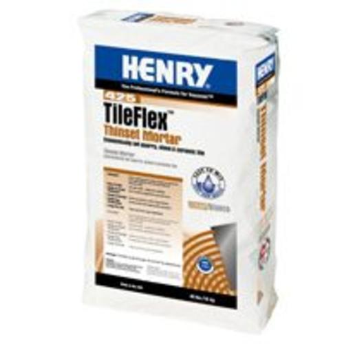 Ww Henry FP0TFLX40W Thin Set Mortar, 40Lb, White