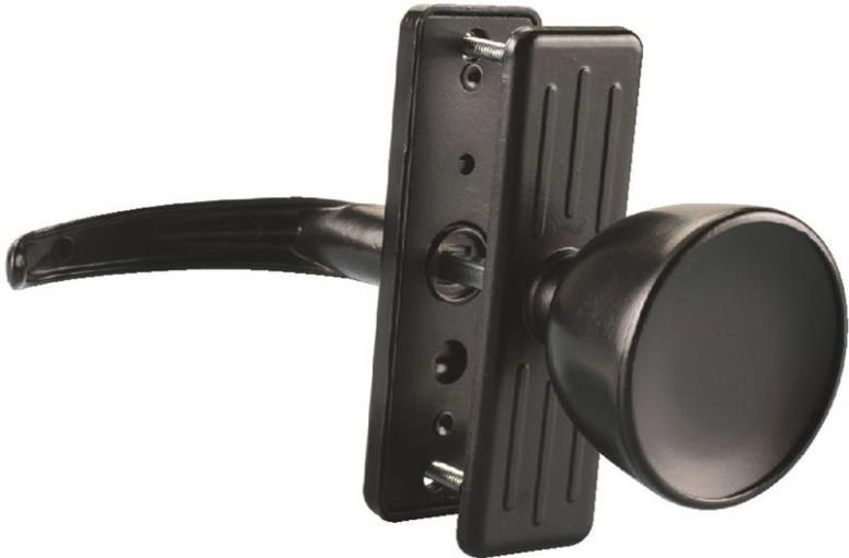 Prosource 47035-UK-PS Storm & Screen Door Latches, Black