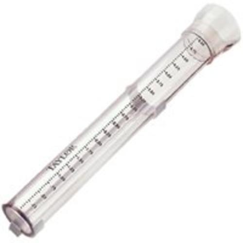 Taylor 2700 Clear Vu Rain Gauge, 11-7/8"