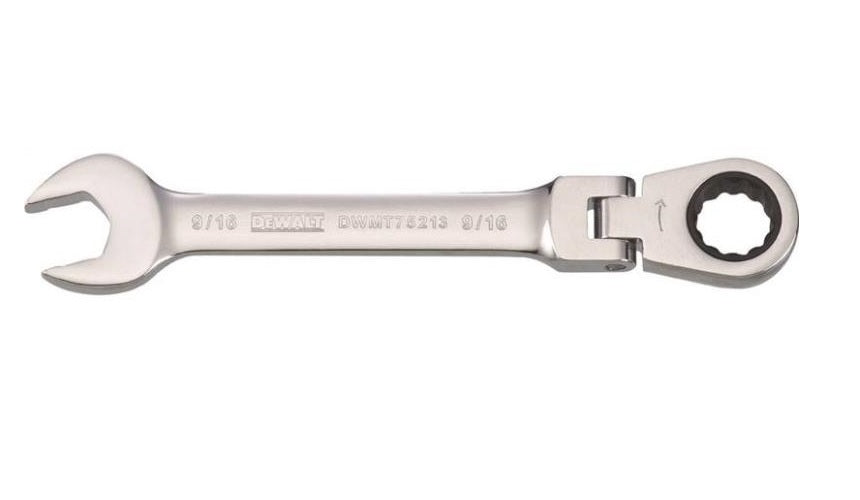 DeWalt DWMT75213OSP SAE Flex Head Combination Wrench, 9/16"