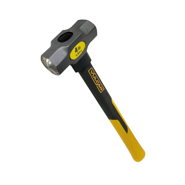 Vulcan 0465088 Engineer Hammer, Fibgls Handle, 4 lb