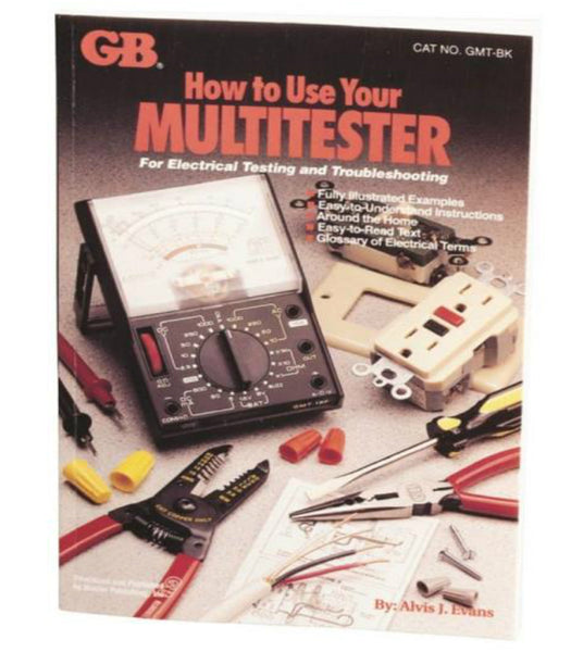 Gardner Bender GMT-BK Multitester Usage Book