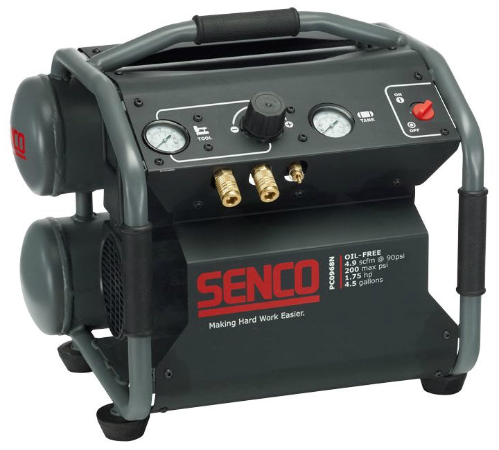 Senco PC0968N Twin Stack Air Compressor, 4.5 Gallon