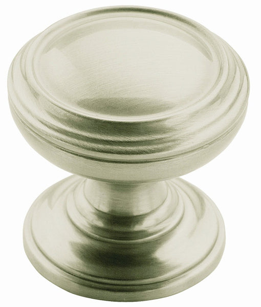Amerock BP55342G10 Revitalize Round Cabinet Knob, Satin Nickel, Zinc Alloy
