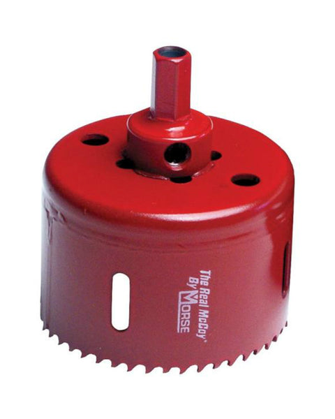 Mk Morse MHSA48C TAC48 Real McCoy Bi-Metal Hole Saw, Red, 3"