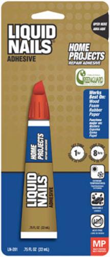 Liquid Nails LN-201 Home Projects Repair Adhesive, 0.75 Oz