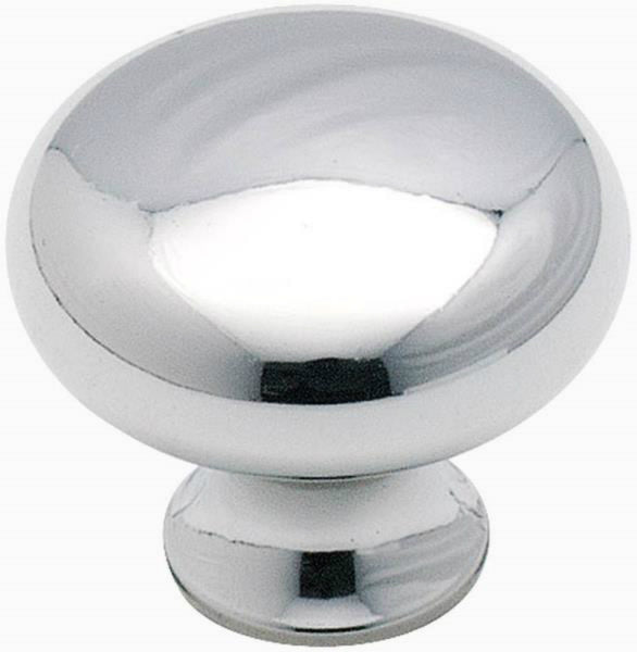 Amerock BP85326 Anniversary Cabinet Knob, 1-3/16", Polished Chrome