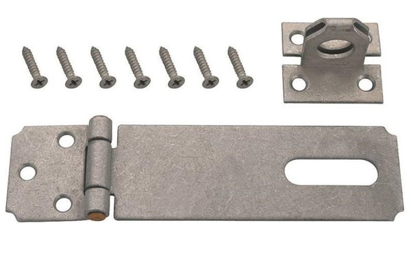 Prosource LR-130-BC3L-PS Fixed Staple Safety Hasps, Steel, 2-1/2 "