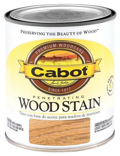 Cabot 144.0008136.003 Interior Oil Wood Stain, 1/2 Pint, Antique Walnut