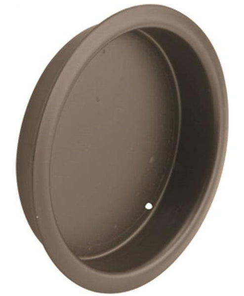 Prime Line N 7205 Closet Door Pull, Steel, Bronze, 1-3/4" Dia