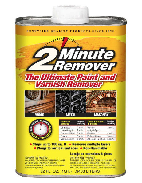 Sunnyside 63932 2 Minute Paint & Varnish Remover, 1 Quart