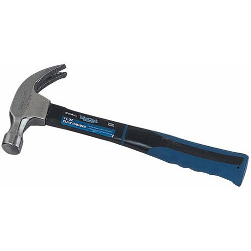 Mintcraft JL60314 Curved Claw Hammer 16 Oz, Fiberglass Handle