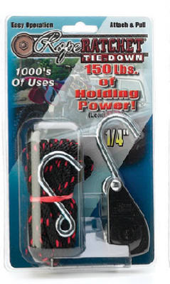 Rope Ratchet With 8' Rope 1/4"