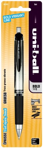 Uni-Ball 65761 Uniball Roller Ball Pen, Black
