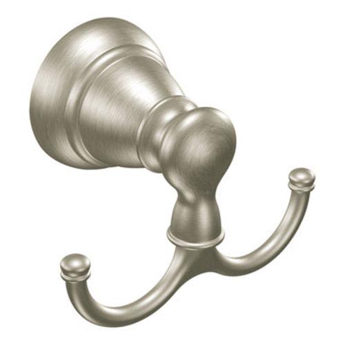 Moen Y2603BN Banbury Double Robe Hook, Brushed Nickel