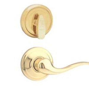 Kwikset 966TNL3LH Tustin Interior Trim Packs, Polished Brass