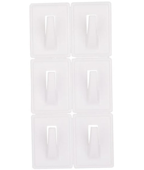 Prosource PH-122298-PS Utility Hooks, Plastic, White