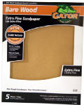 Gator 4465 Bare Wood Sanding Sheet, 220 Grit, 9" x 11"