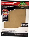 Gator 4466 Bare Wood Sanding Sheet, 320 Grit, 9" x 11"