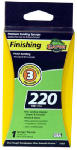 Gator 7302 Premium Sanding Sponge, 220 Grit, 3" x 5" x 1"