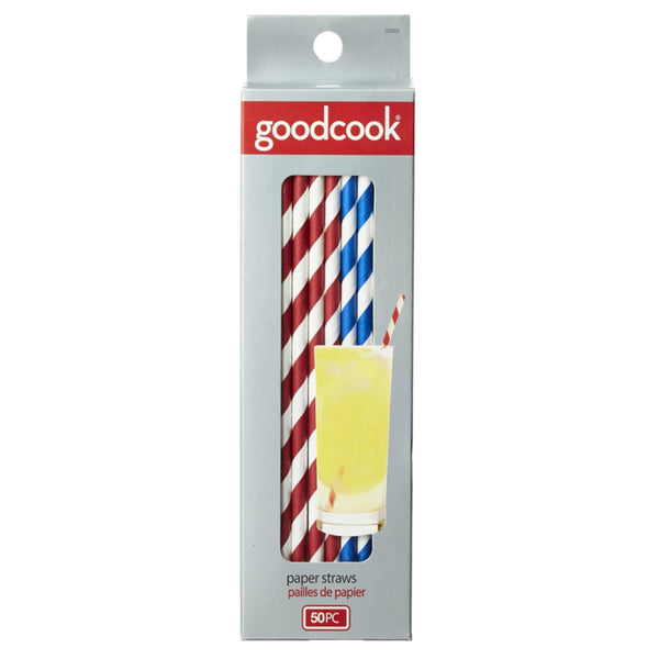 Good Cook 25003 Drinking Straws, Pack of 50