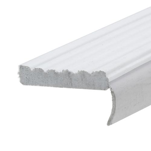 Frost King GR7/10 Vinyl Garage Door Side & Top Weatherseal 2-3/4"x7&#039;, White