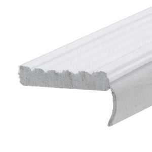 Frost King GR7/10 Vinyl Garage Door Side & Top Weatherseal 2-3/4"x7', White