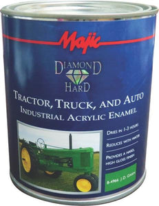 Majic Diamond Hard 8-4966-2 Industrial Acrylic Enamel Paint, JD Green