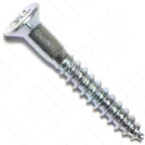 Midwest 02557 Phillips Flat Head Wood Screw 1.25X8 Zinc