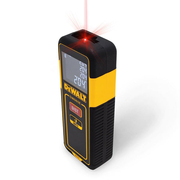 DeWalt DW065E Laser Distance Measurer, 65&#039;