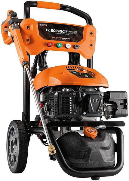 Generac 10000007132 Pressure Washer, 2.5 Gpm, 3100 Psi