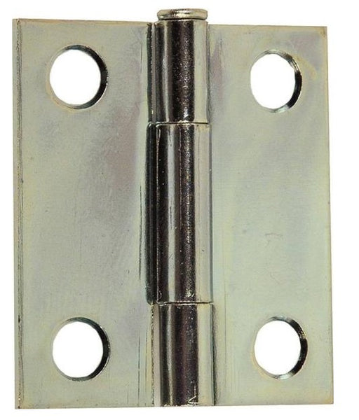 Prosource LR-052-PS Square Corner Narrow Utility Hinges, Steel, 1" x 1"