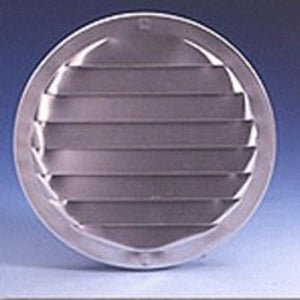 Maurice Franklin RLB-100-2.5" Round Aluminum Louver with Screen, Brown, Bag/4